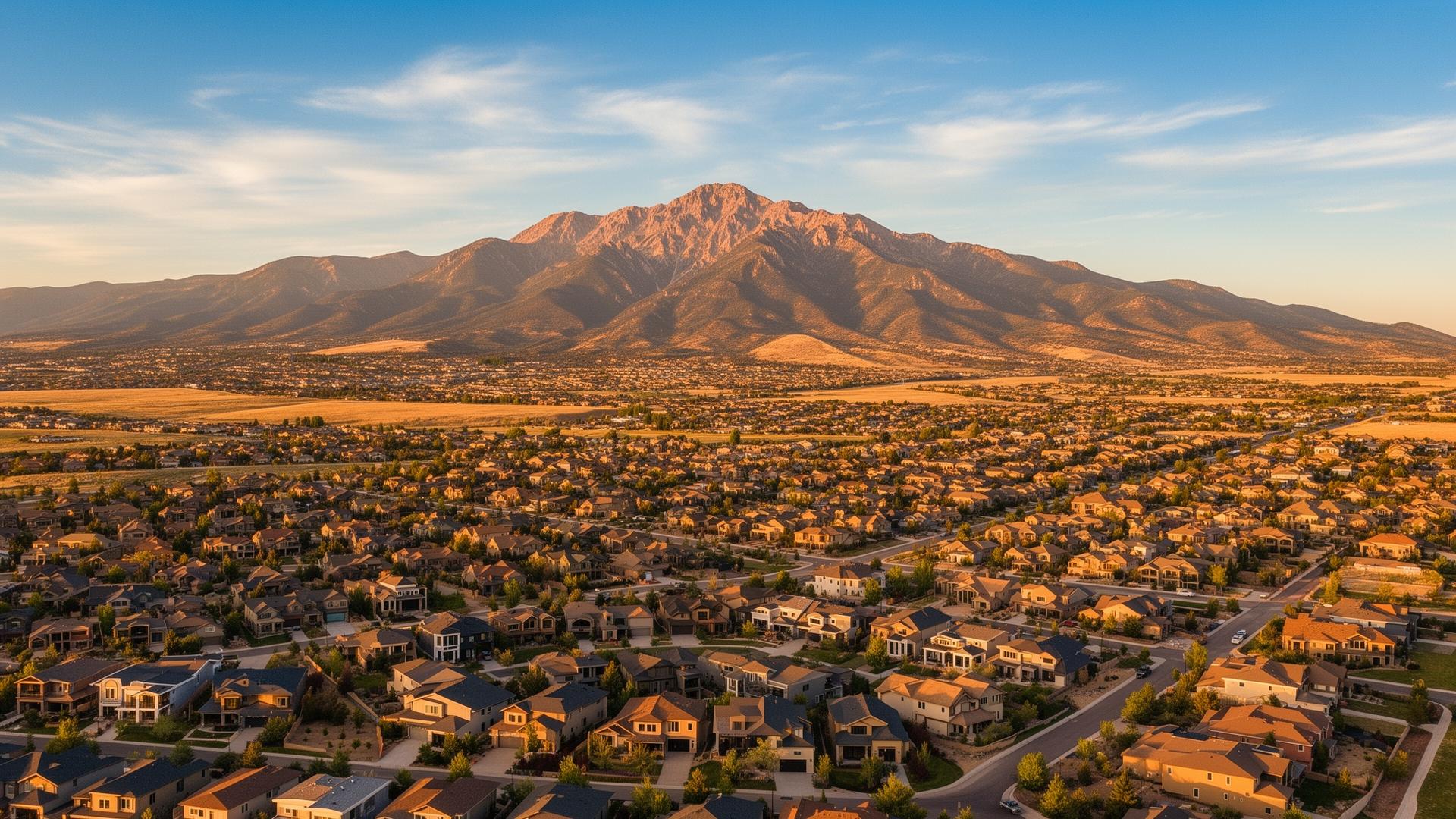 Colorado Springs homes with Pikes Peak